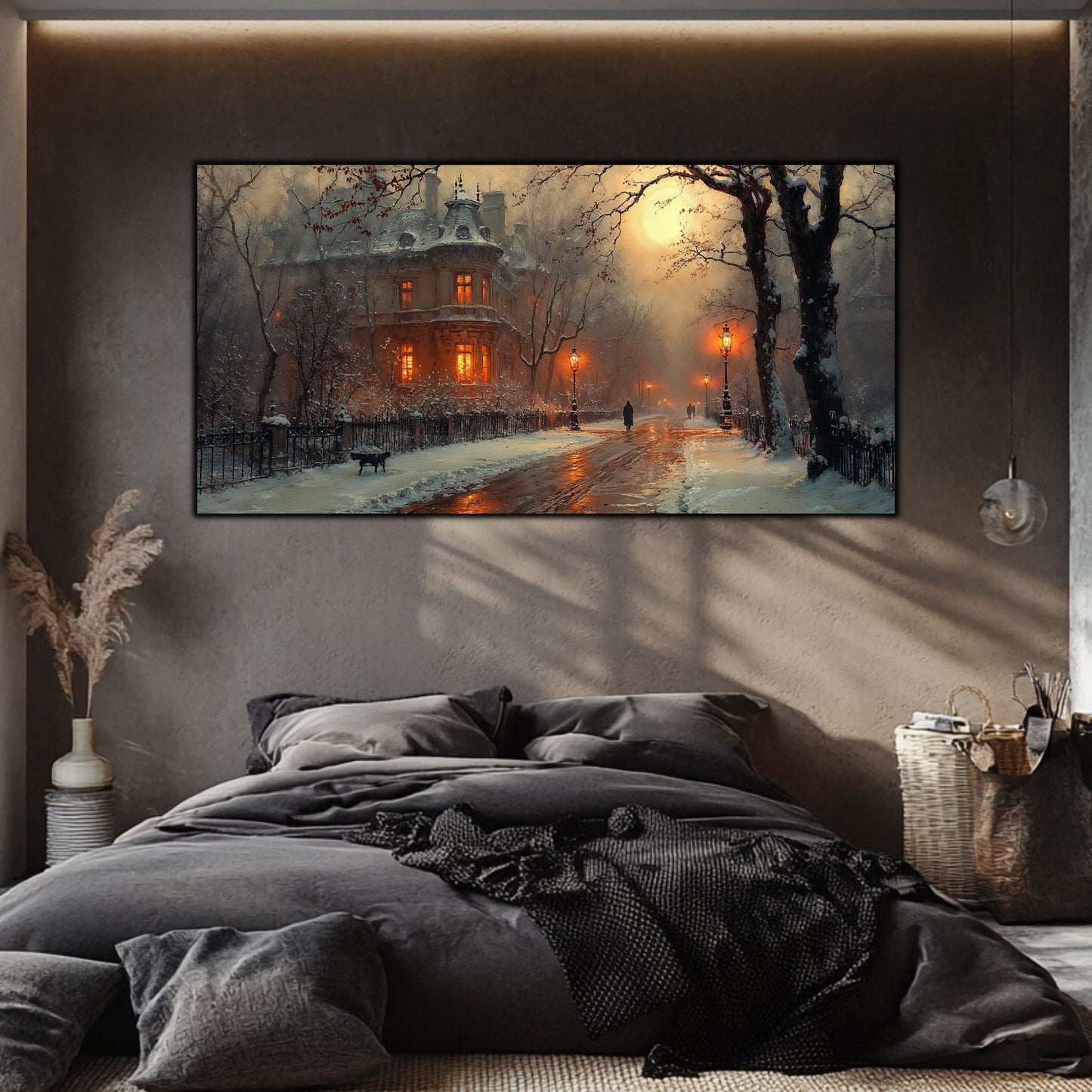 Tablou Sticla Securizata - Colectia Cold Ember - no02