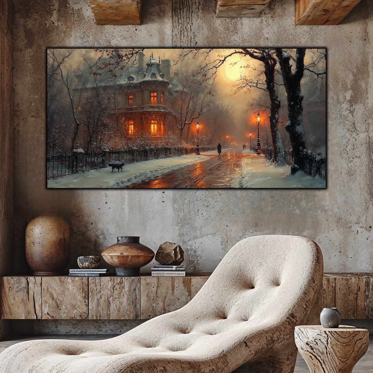 Tablou Sticla Securizata - Colectia Cold Ember - no02