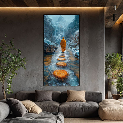 Tablou unicat din sticlă securizată Vanishing Step - No16