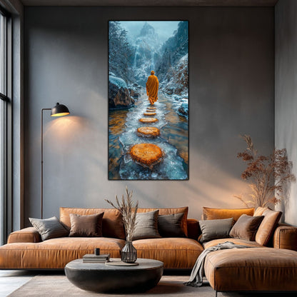 Tablou unicat din sticlă securizată Vanishing Step - No16