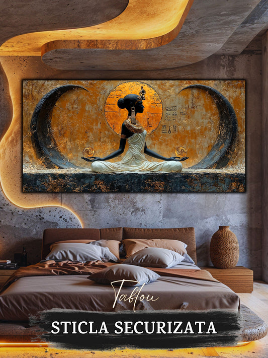 Whispers of the Nile - Tablou Sticla - 41