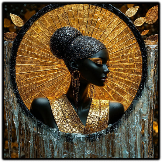Tablou Sticla Securizata - Soul's Mandala  No17