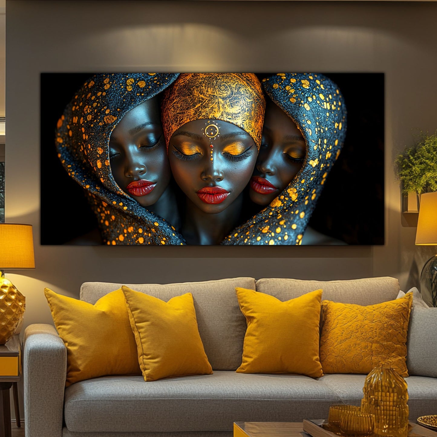 Tablou unicat din sticlă securizată - Beyond Tribe NO11