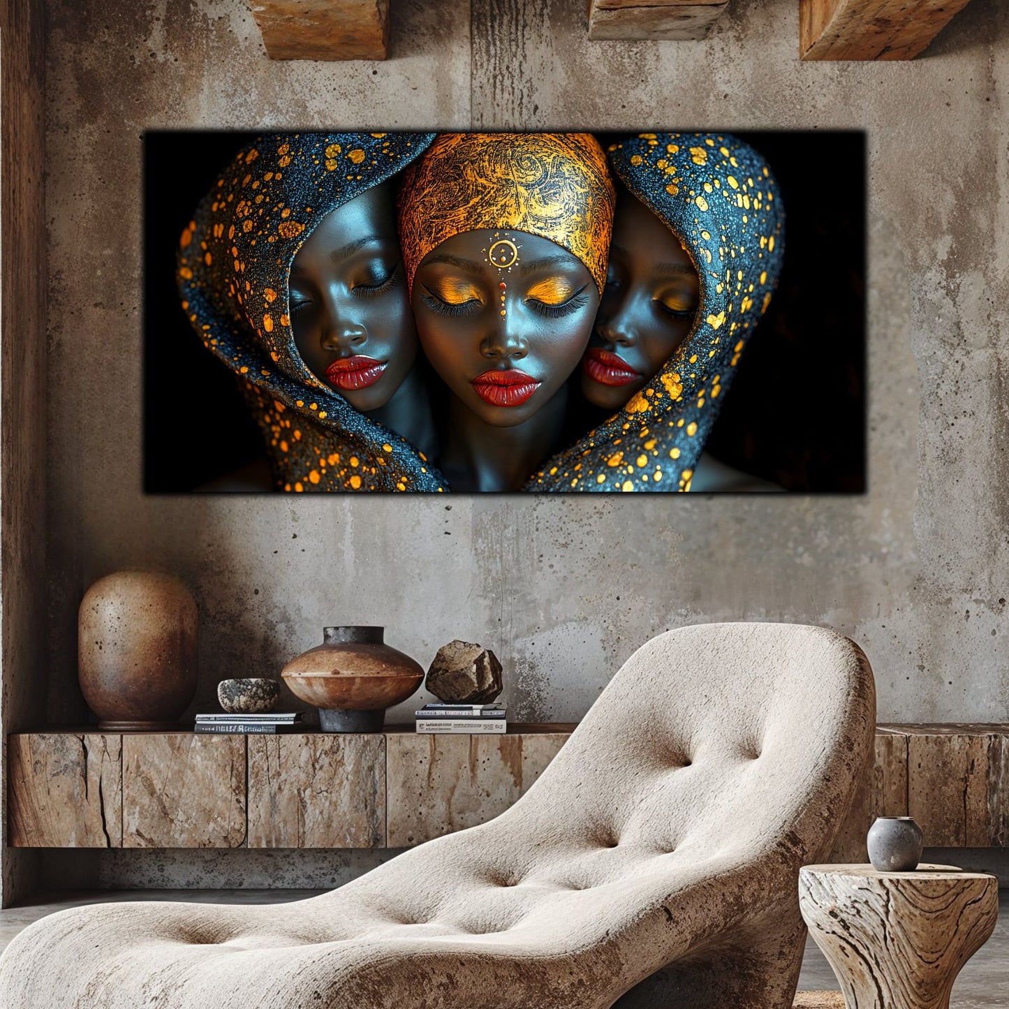 Tablou unicat din sticlă securizată - Beyond Tribe NO11