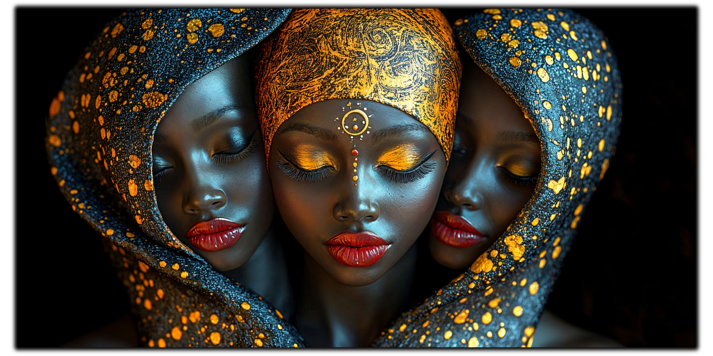 Tablou unicat din sticlă securizată - Beyond Tribe NO11