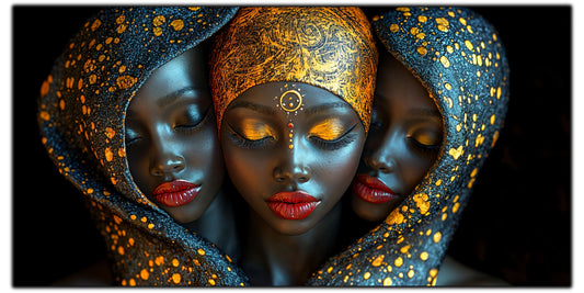 Tablou unicat din sticlă securizată - Beyond Tribe NO11