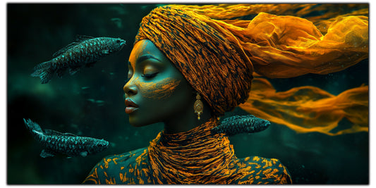 Tablou Sticla - pentru Living sau Dormitor - Swirling Visions 18