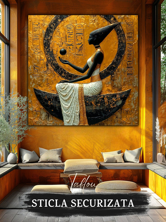 Whispers of the Nile - Tablou Sticla - 27
