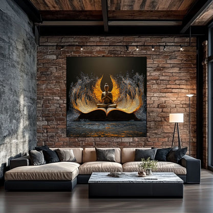 Tablou Decorativ pt Living sau Dormitor - Print UV pe Sticla - „Ascend” - No20