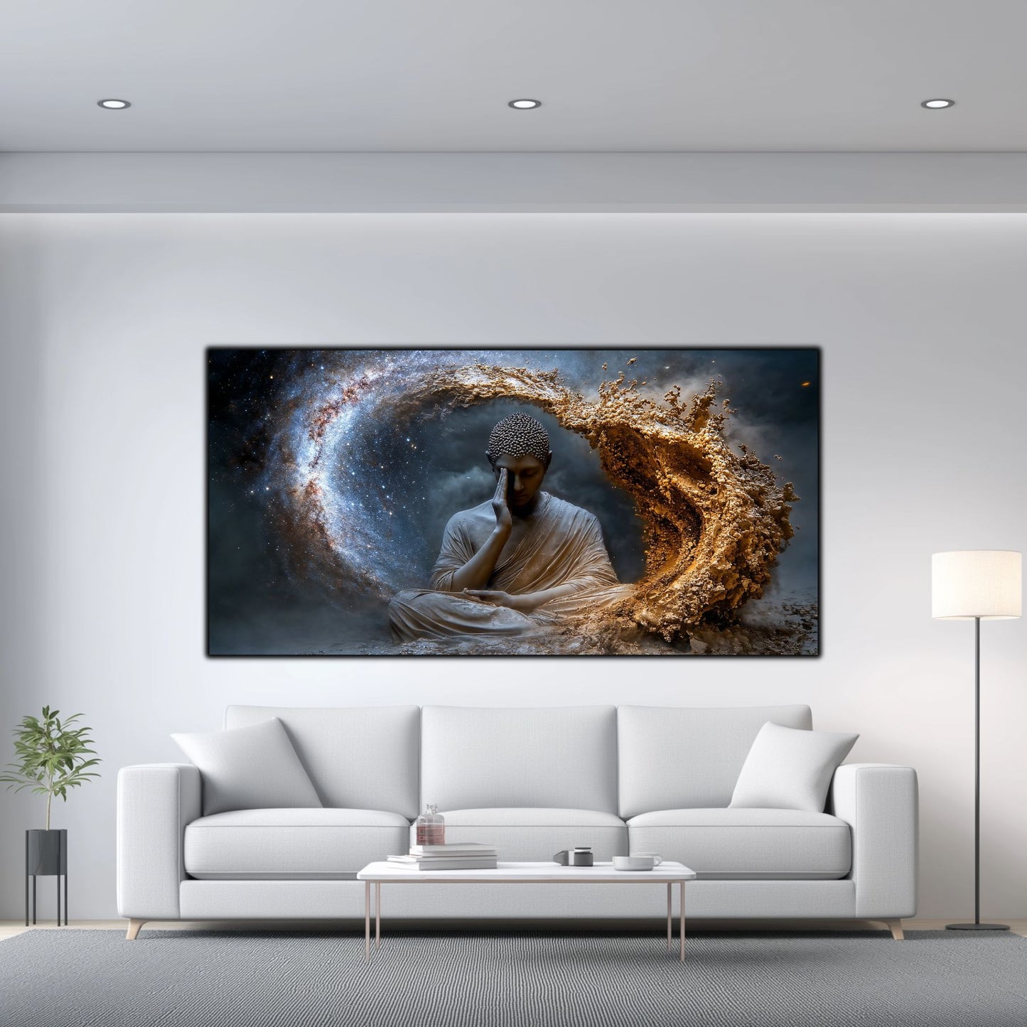 Tablou Decorativ pe Sticla Securizata – Ideal pt Dormitor si Living - Beyond Stardust No10