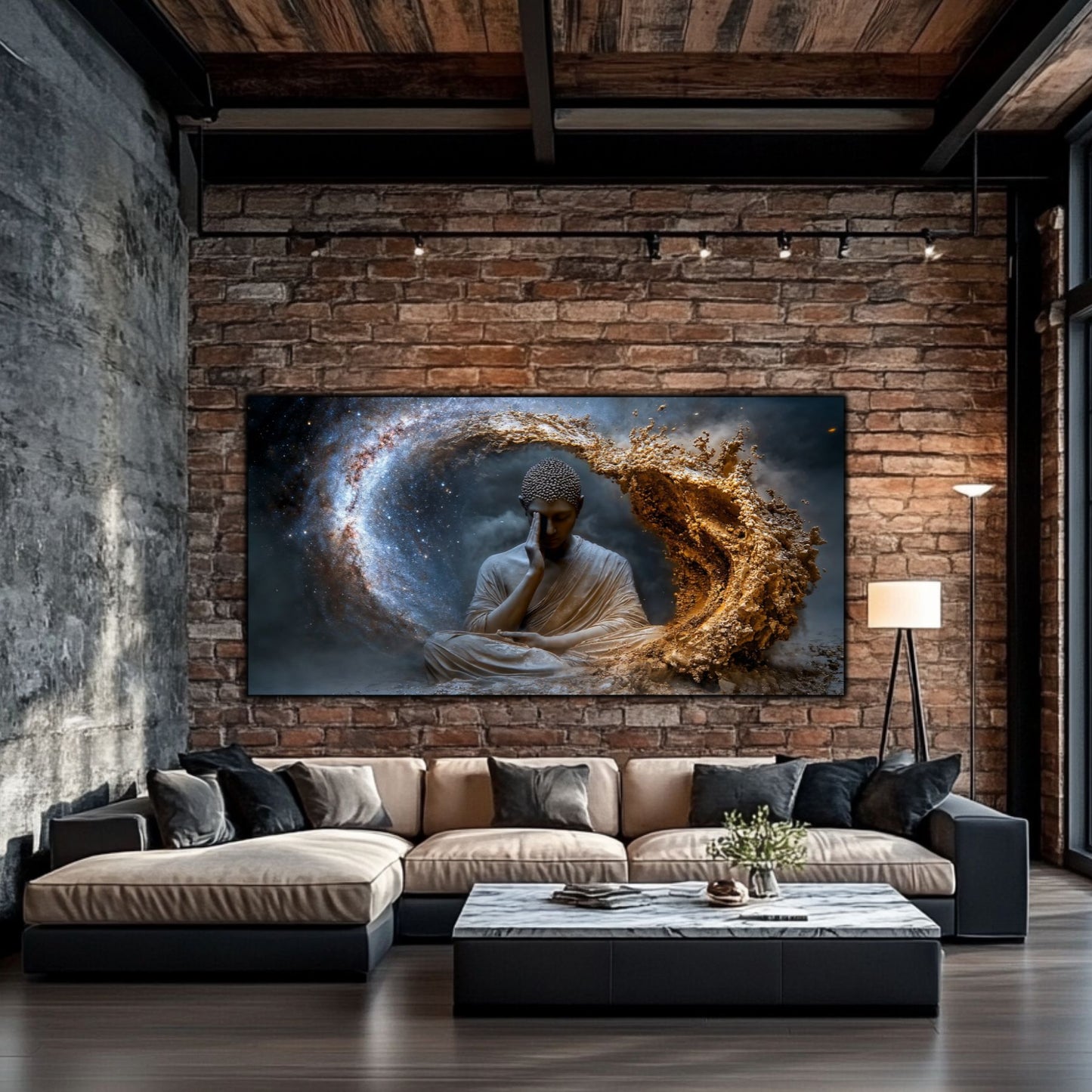 Tablou Decorativ pe Sticla Securizata – Ideal pt Dormitor si Living - Beyond Stardust No10