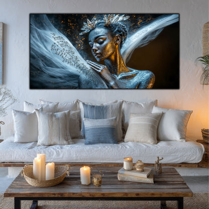 Beyond Meditation - Tablouri moderne pe sticla securizata pentru living contemporan NO15