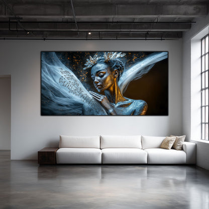 Beyond Meditation - Tablouri moderne pe sticla securizata pentru living contemporan NO15