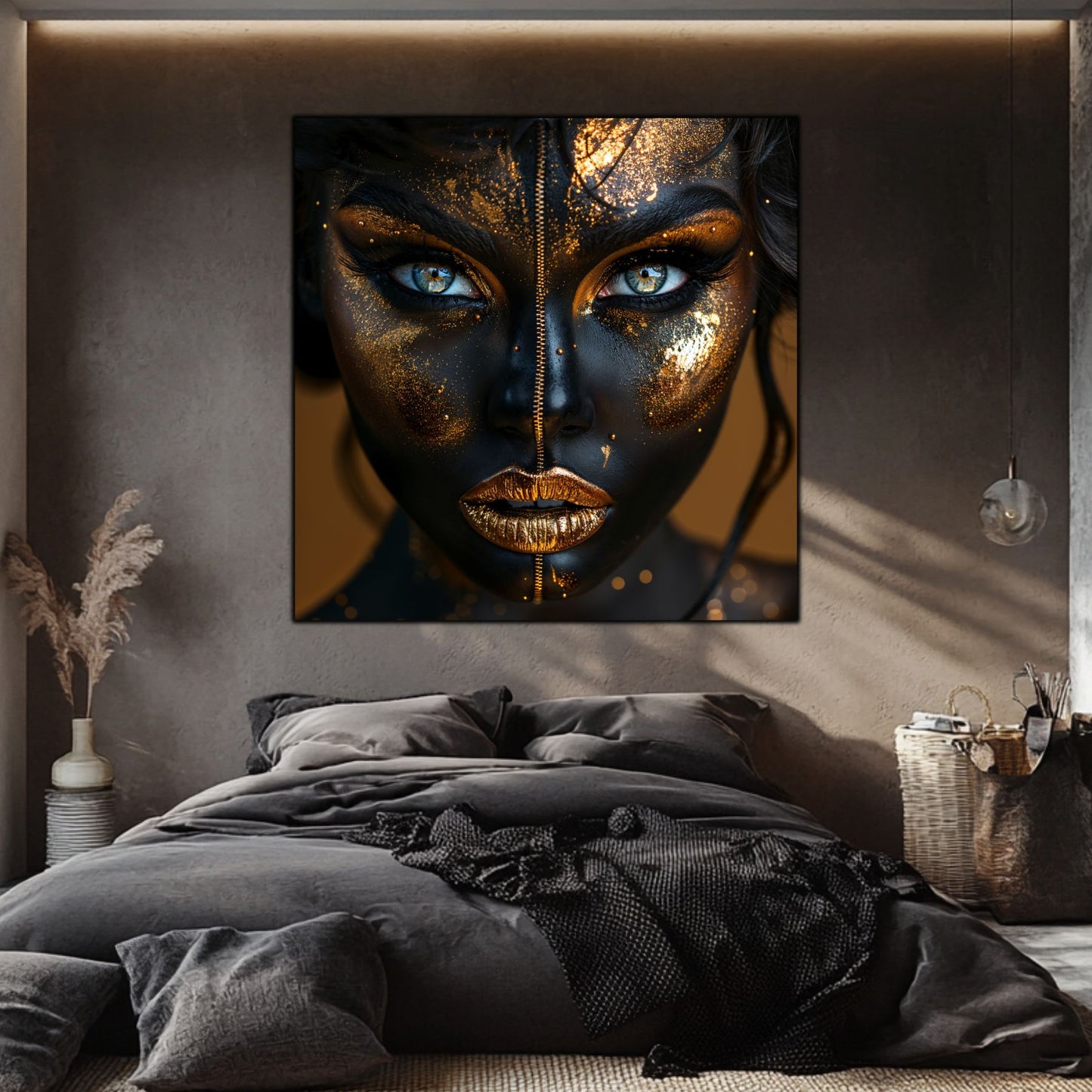 Tablou Sticla Securizata - Dark Zen - Reimagined15