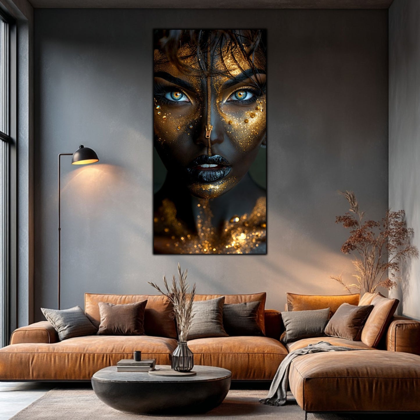 Tablou Sticla Securizata - Dark Zen Reimagined 19