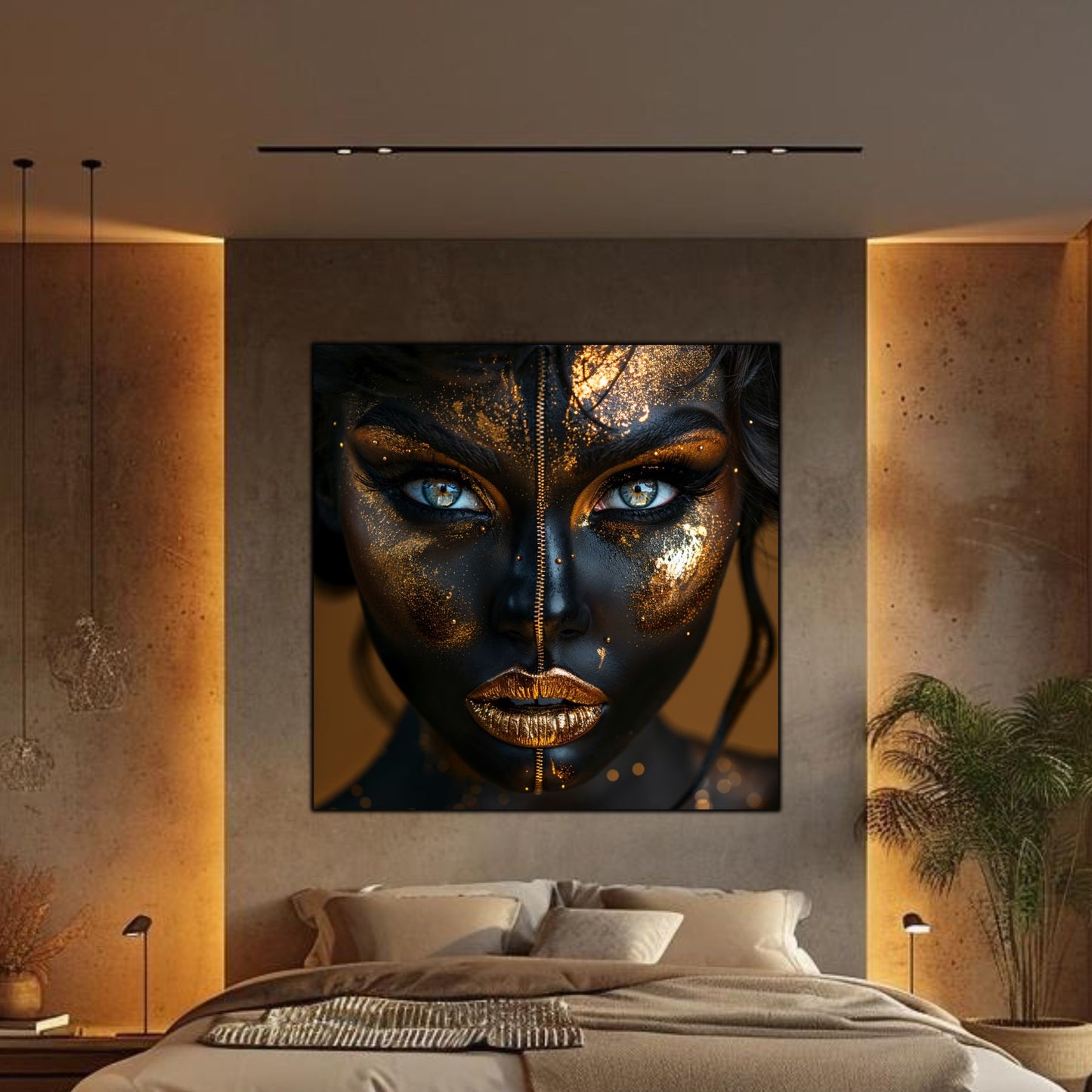 Tablou Sticla Securizata - Dark Zen - Reimagined15