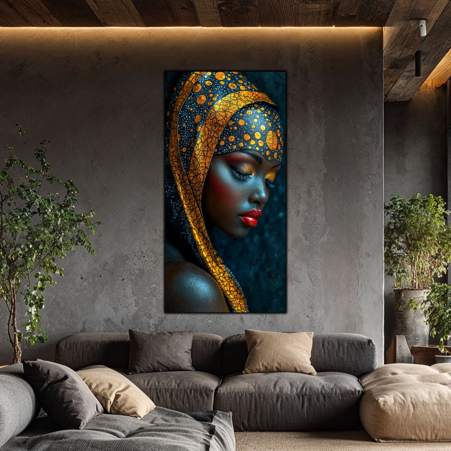 Tablou unicat din sticlă securizată - Beyond Tribe NO22