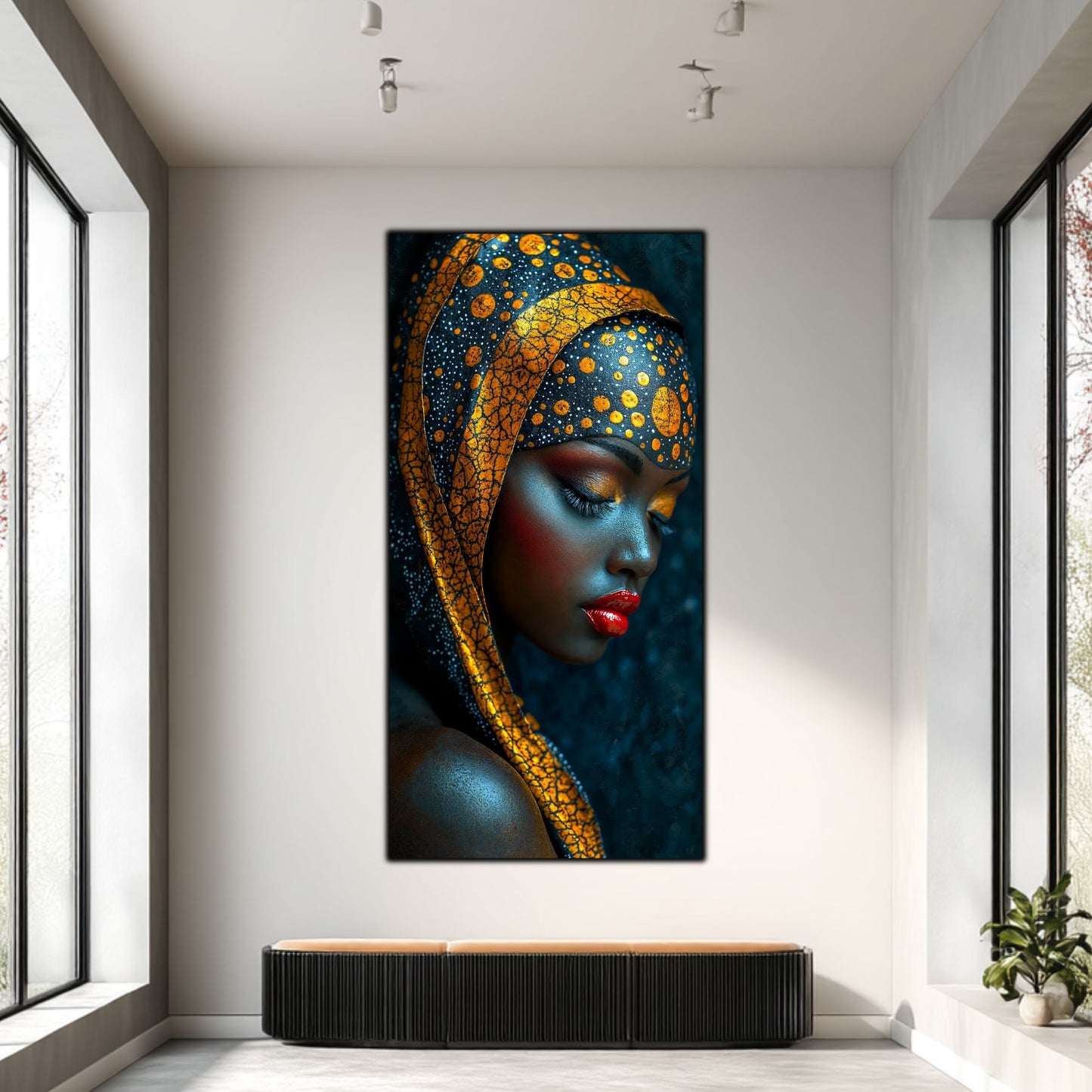 Tablou unicat din sticlă securizată - Beyond Tribe NO22