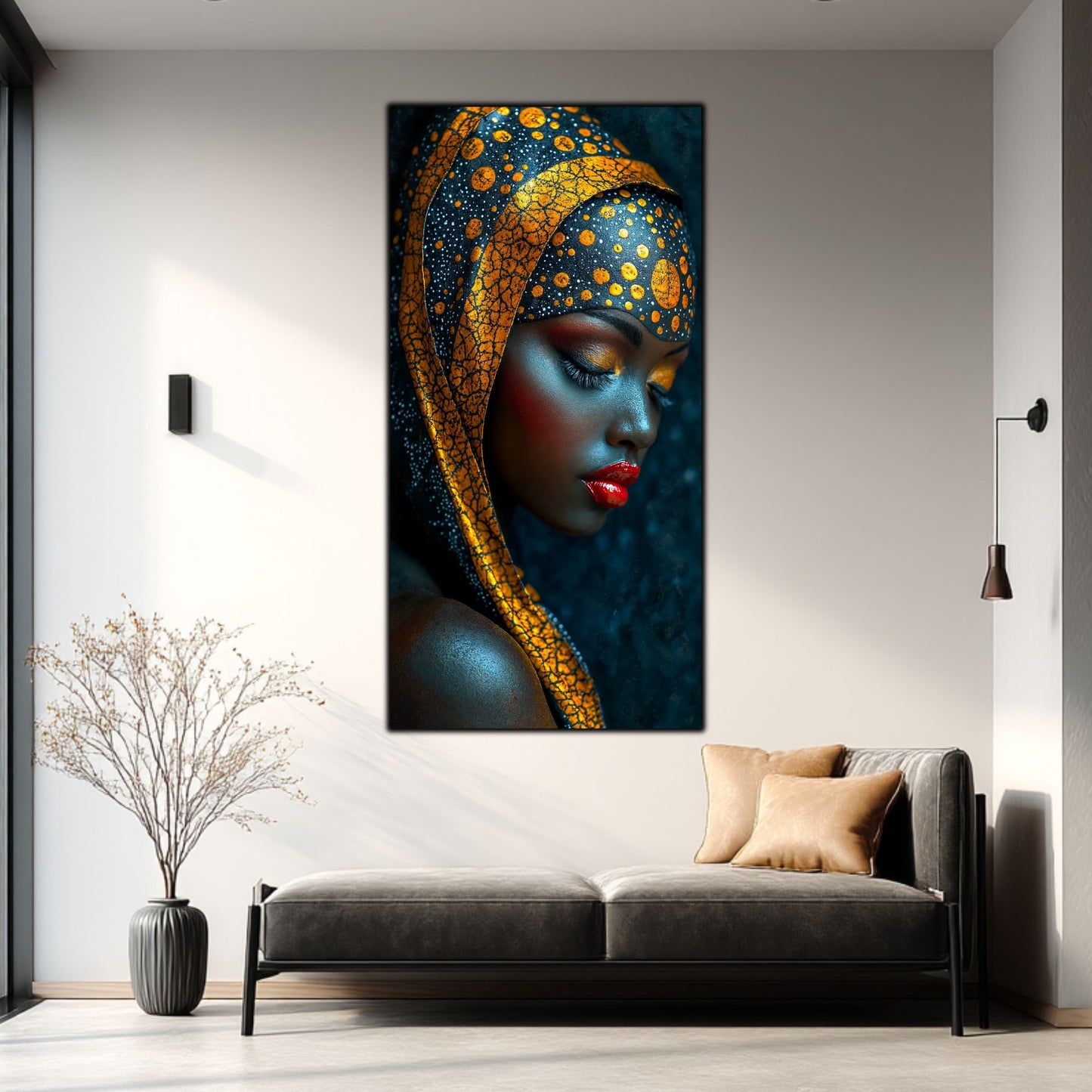 Tablou unicat din sticlă securizată - Beyond Tribe NO22