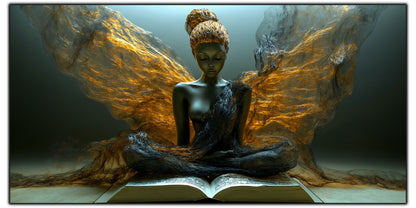 Tablou unicat din sticlă securizată Beyond Breath - No02