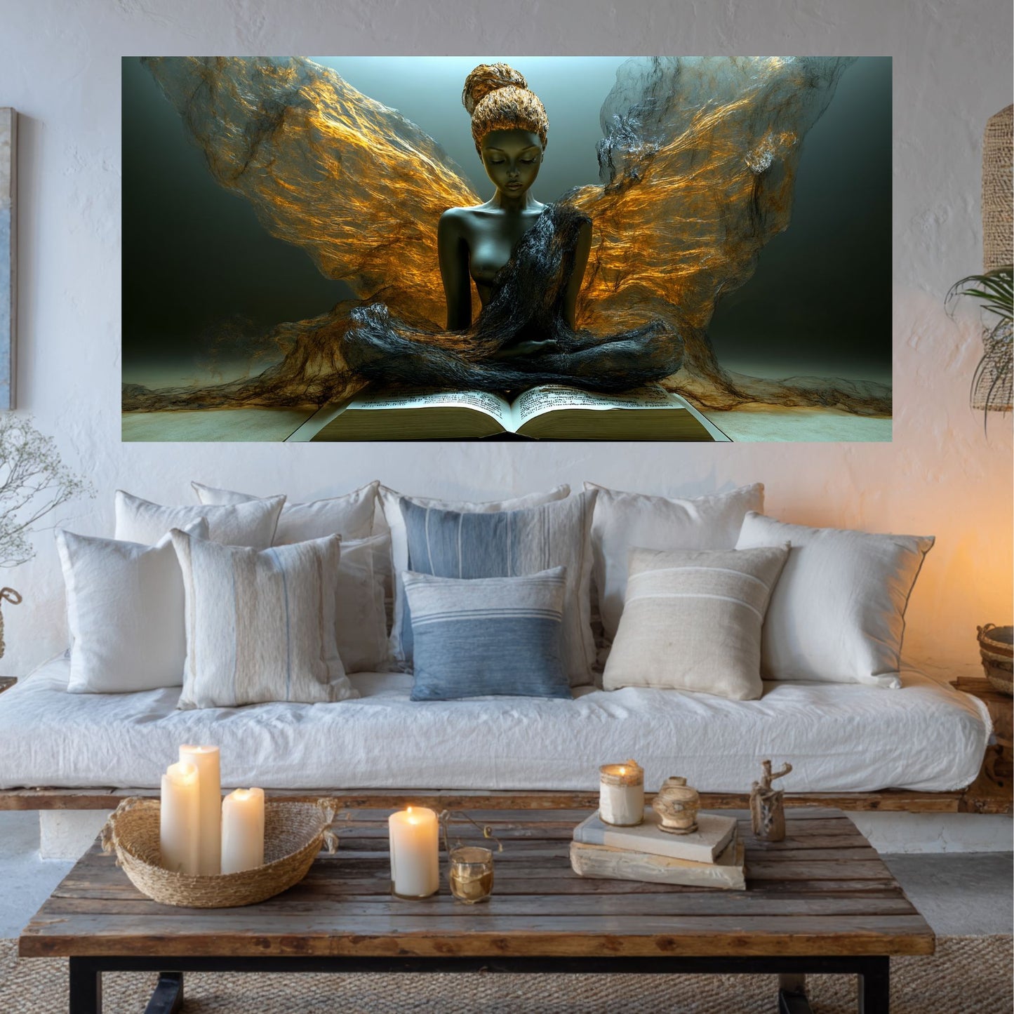 Tablou unicat din sticlă securizată Beyond Breath - No02