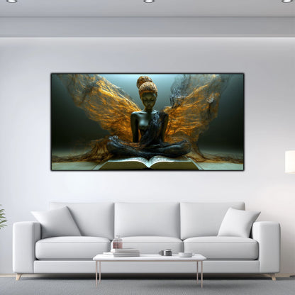 Tablou unicat din sticlă securizată Beyond Breath - No02