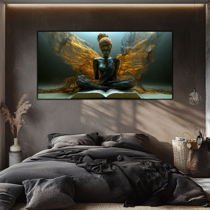 Tablou unicat din sticlă securizată Beyond Breath - No02