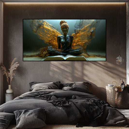 Tablou unicat din sticlă securizată Beyond Breath - No02