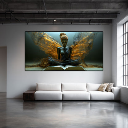 Tablou unicat din sticlă securizată Beyond Breath - No02