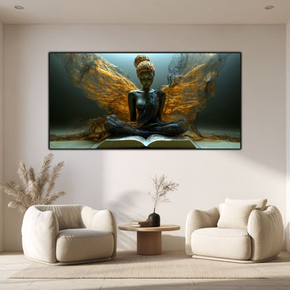 Tablou unicat din sticlă securizată Beyond Breath - No02