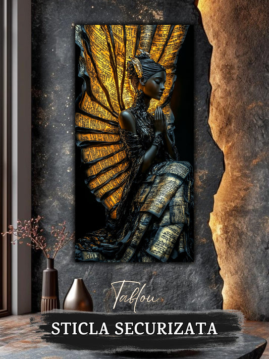 Dark Glow 12 - Tablou Sticla Securizata
