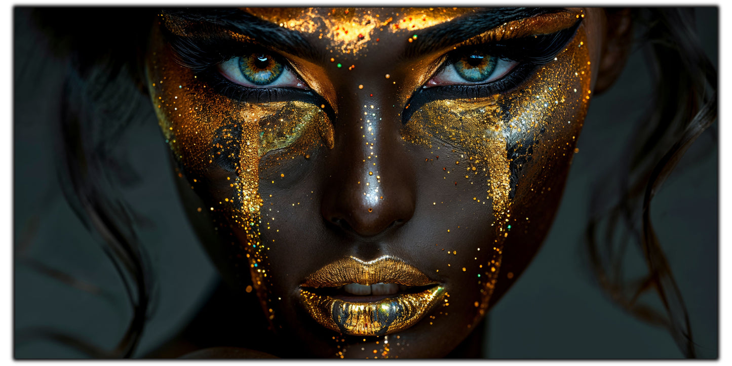 Tablou Sticla Securizata - Dark Zen Reimagined 09