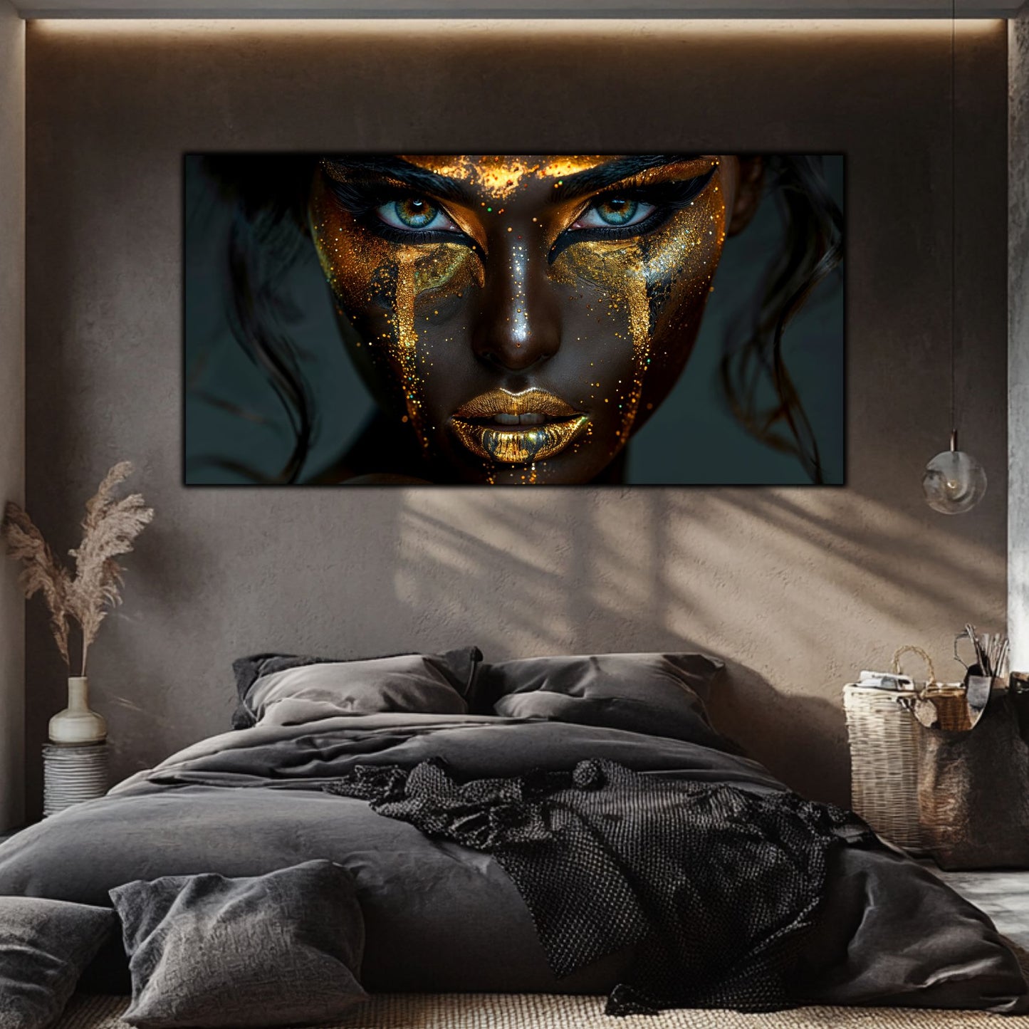 Tablou Sticla Securizata - Dark Zen Reimagined 09