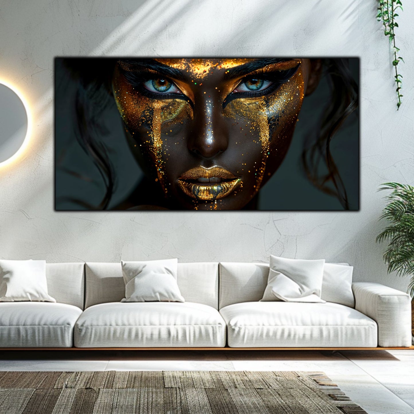 Tablou Sticla Securizata - Dark Zen Reimagined 09