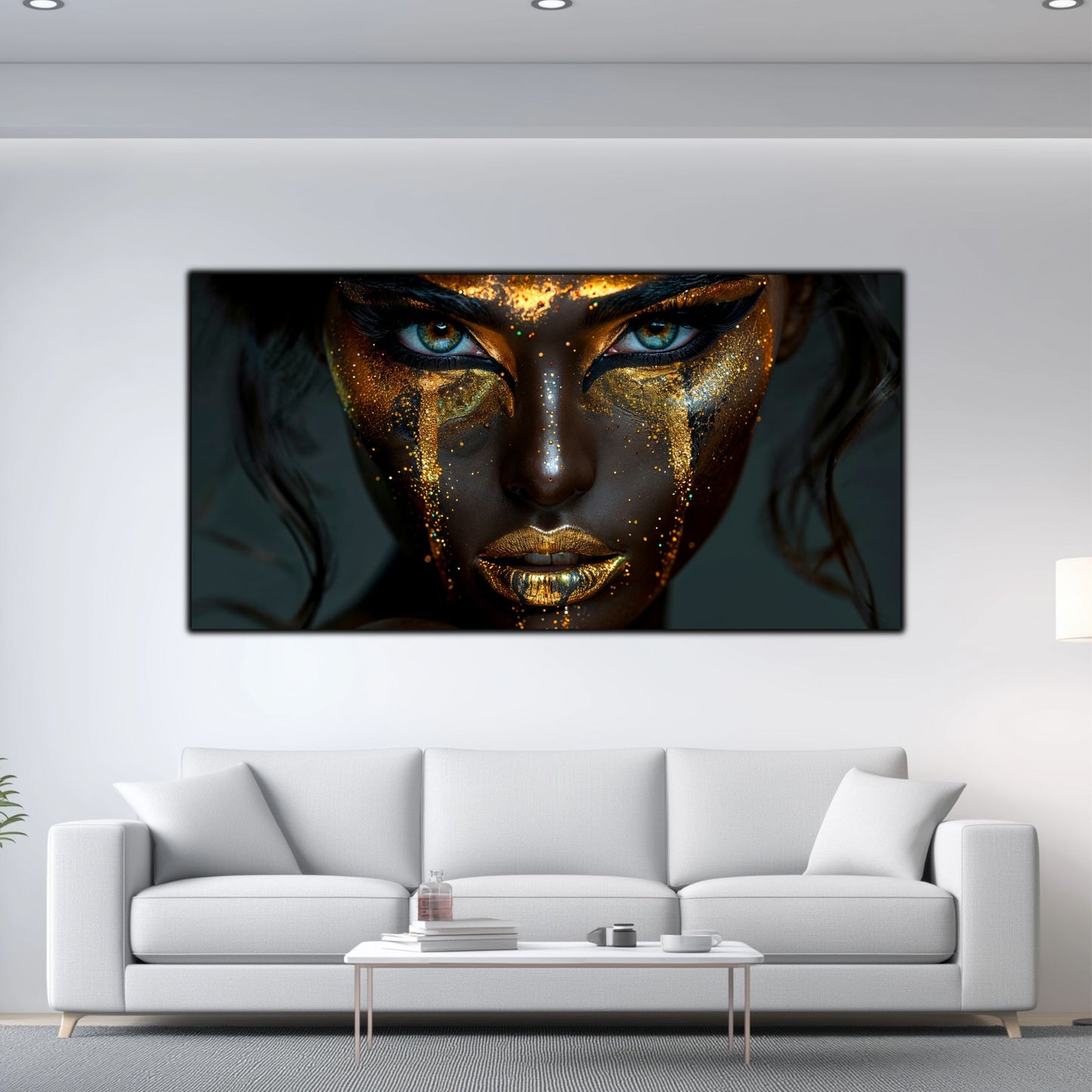 Tablou Sticla Securizata - Dark Zen Reimagined 09