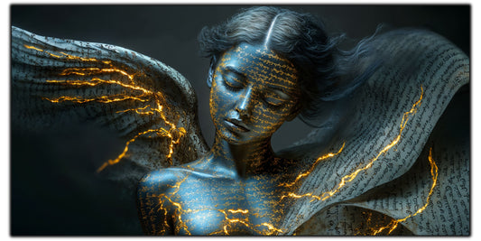 Beyond Meditation - Tablouri moderne pe sticla securizata pentru living contemporan NO16