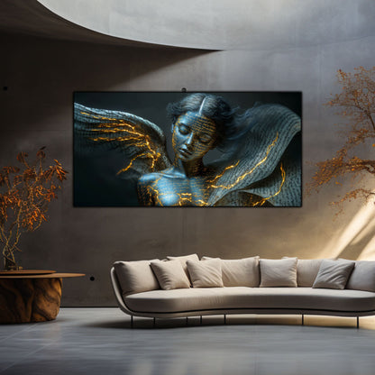 Beyond Meditation - Tablouri moderne pe sticla securizata pentru living contemporan NO16