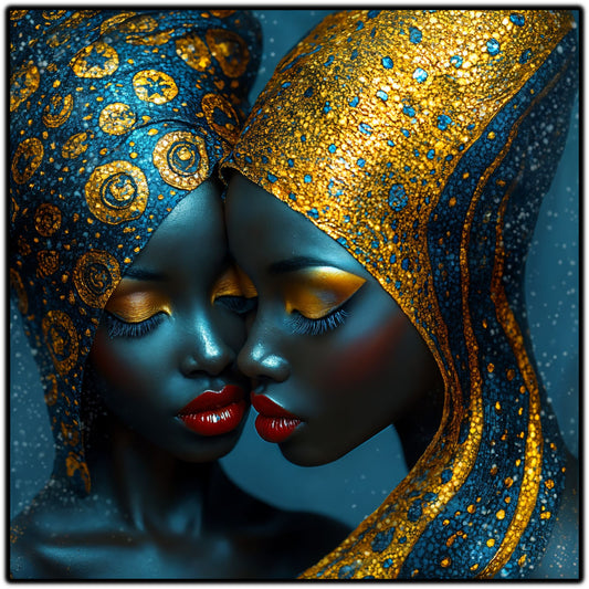 Tablou unicat din sticlă securizată - Beyond Tribe NO36