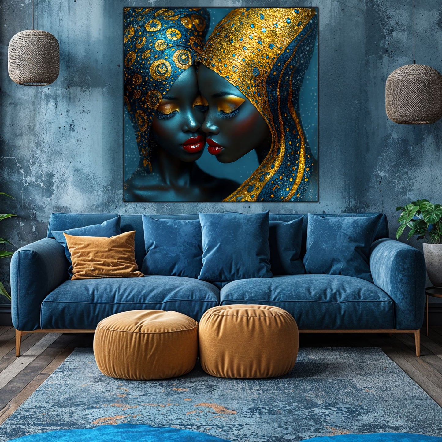 Tablou unicat din sticlă securizată - Beyond Tribe NO36