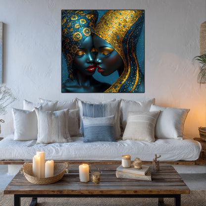 Tablou unicat din sticlă securizată - Beyond Tribe NO36