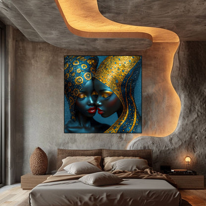 Tablou unicat din sticlă securizată - Beyond Tribe NO36