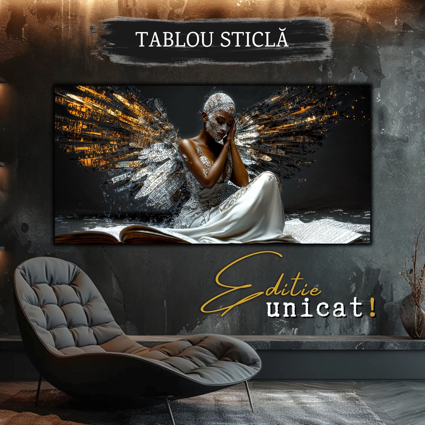 Frosted Soul - Tablou Sticla Securizata - 12