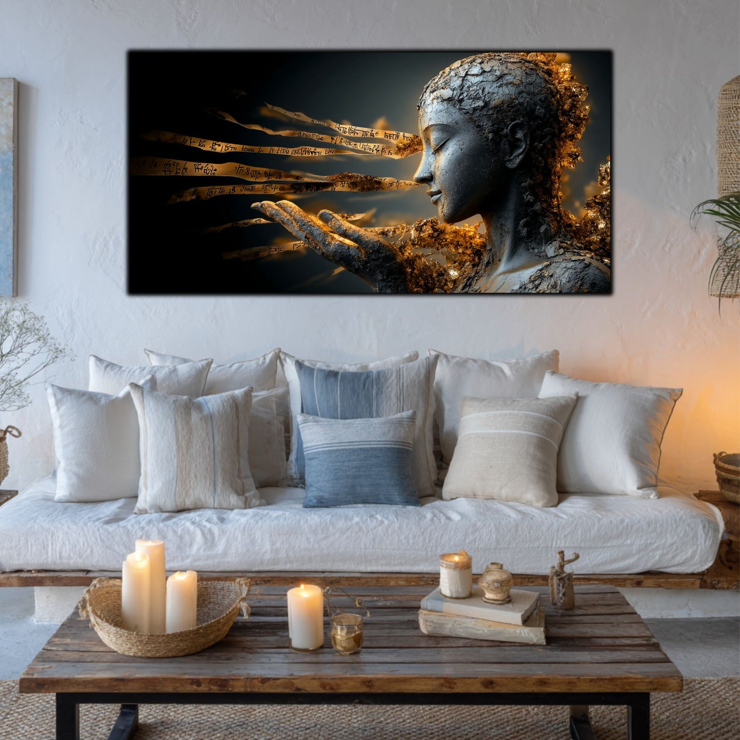 Tablou Sticla Securizata - Broken Mind 18