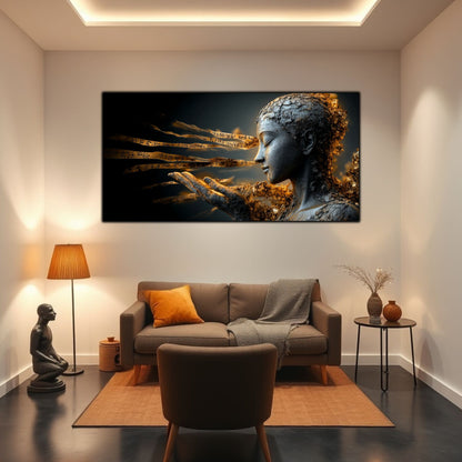 Tablou Sticla Securizata - Broken Mind 18