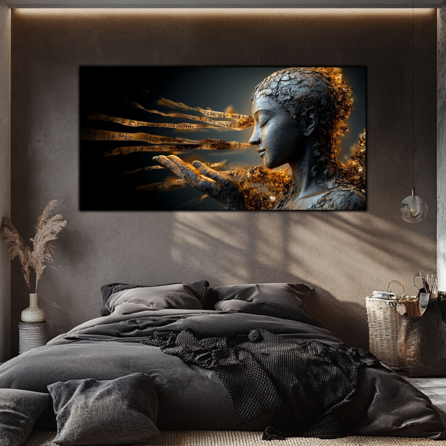 Tablou Sticla Securizata - Broken Mind 18