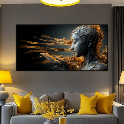 Tablou Sticla Securizata - Broken Mind 18