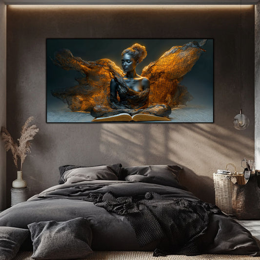 Tablou unicat din sticlă securizată Beyond Breath - No06