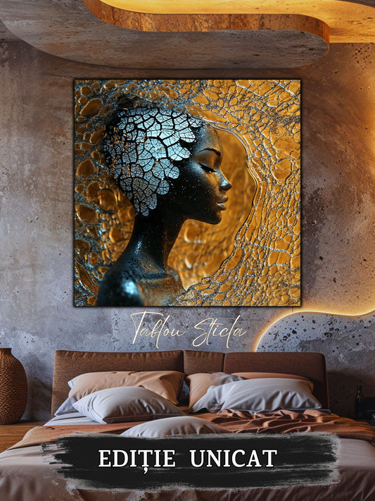 Liquid dream - Tablou Unicat pe Sticla - 06