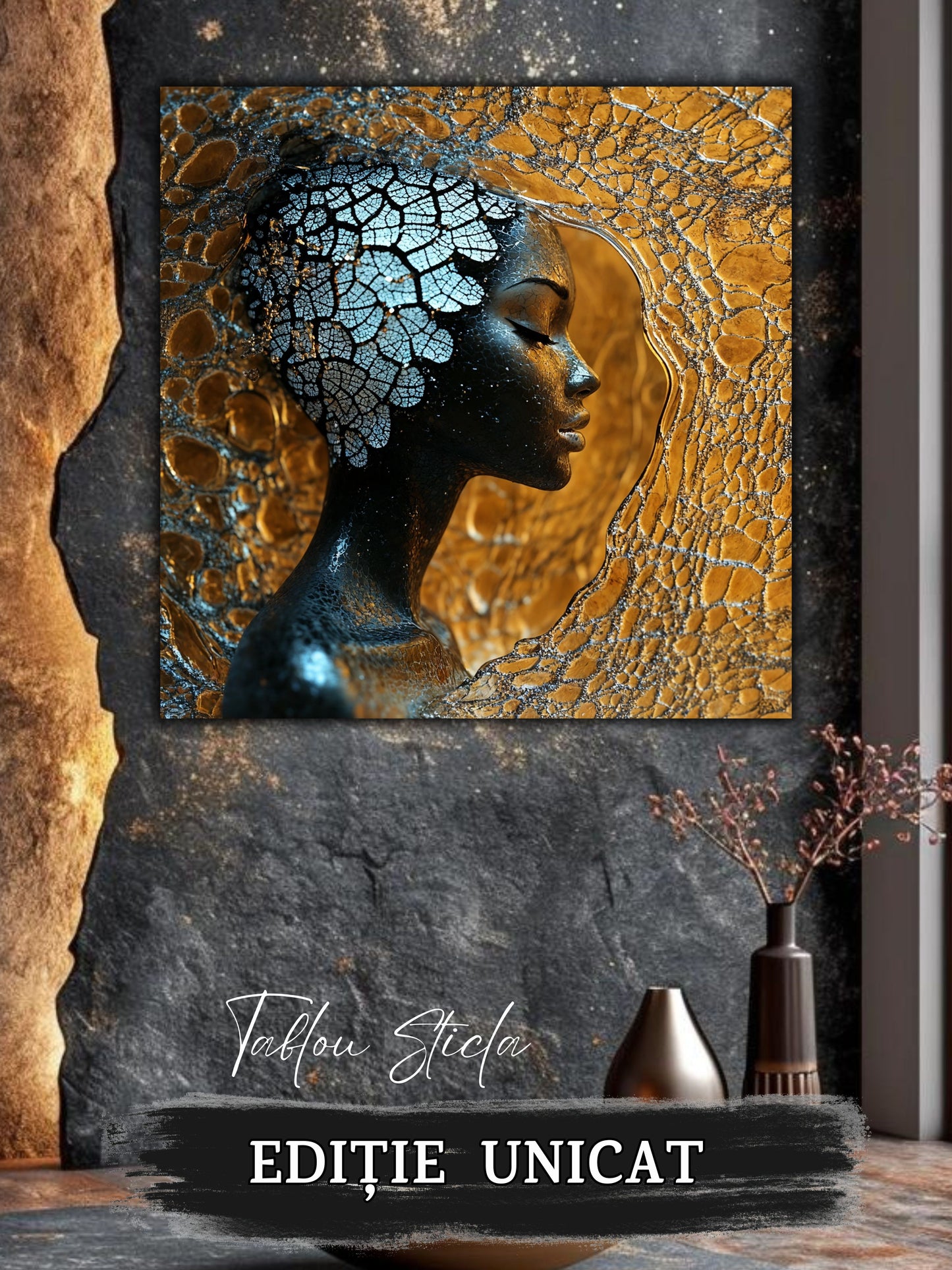 Liquid dream - Tablou Unicat pe Sticla - 06