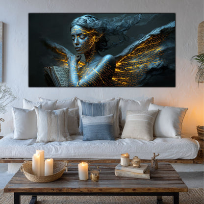 Beyond Meditation - Tablouri moderne pe sticla securizata pentru living contemporan NO38